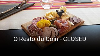 O Resto du Coin - CLOSED plan d'ouverture