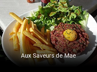 Aux Saveurs de Mae heures d'ouverture