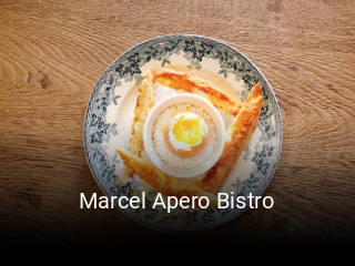 Marcel Apero Bistro plan d'ouverture