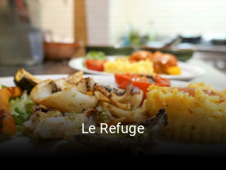 Le Refuge plan d'ouverture