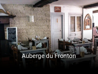 Auberge du Fronton ouvert