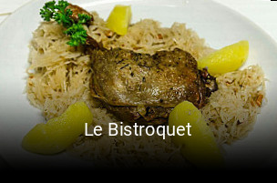 Le Bistroquet heures d'ouverture