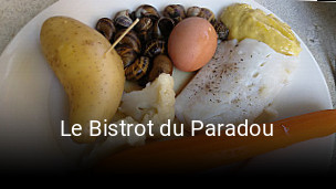 Le Bistrot du Paradou plan d'ouverture