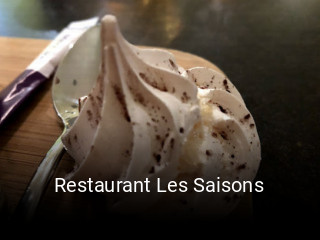 Restaurant Les Saisons heures d'ouverture