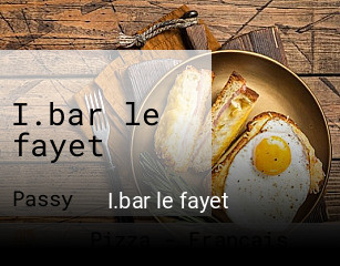 I.bar le fayet heures d'affaires