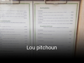 Lou pitchoun ouvert