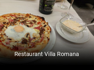 Restaurant Villa Romana heures d'ouverture