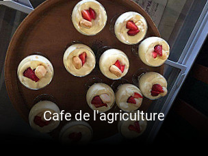 Cafe de l'agriculture heures d'affaires