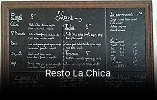 Resto La Chica ouvert