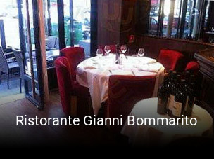 Ristorante Gianni Bommarito heures d'ouverture