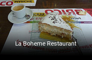 La Boheme Restaurant heures d'ouverture