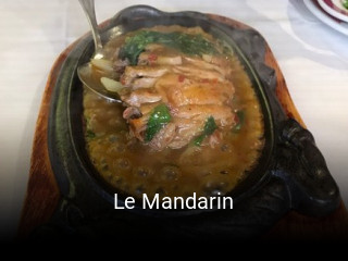 Le Mandarin heures d'ouverture