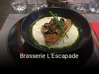 Brasserie L'Escapade heures d'ouverture