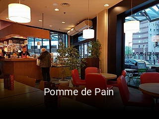 Pomme de Pain heures d'affaires