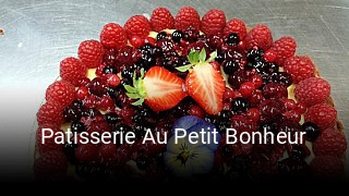 Patisserie Au Petit Bonheur heures d'ouverture