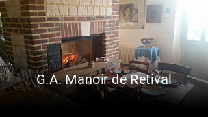 G.A. Manoir de Retival plan d'ouverture