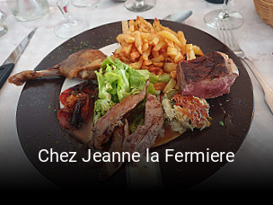 Chez Jeanne la Fermiere plan d'ouverture