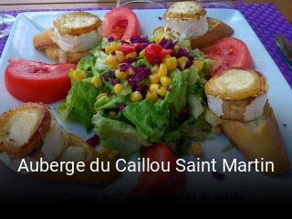 Auberge du Caillou Saint Martin heures d'affaires