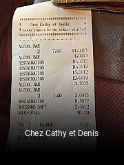 Chez Cathy et Denis ouvert