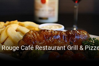 Le Rouge Café Restaurant Grill & Pizzeria plan d'ouverture