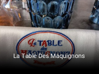 La Table Des Maquignons ouvert