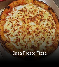 Casa Presto Pizza plan d'ouverture