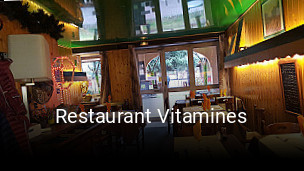 Restaurant Vitamines heures d'affaires