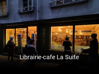 Librairie-cafe La Suite ouvert