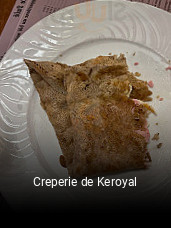 Creperie de Keroyal heures d'ouverture