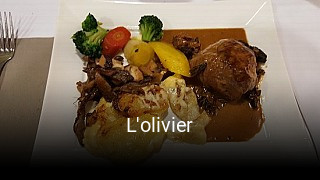 L'olivier heures d'ouverture