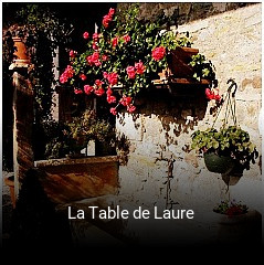 La Table de Laure ouvert