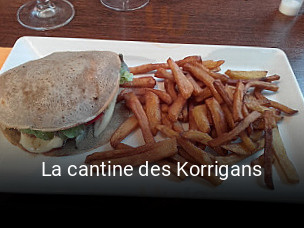 La cantine des Korrigans plan d'ouverture