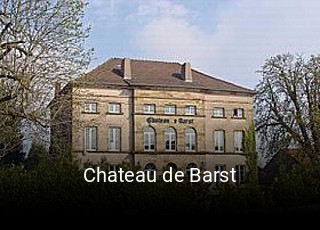 Chateau de Barst ouvert