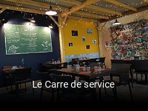 Le Carre de service heures d'ouverture