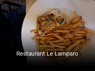 Restaurant Le Lamparo heures d'affaires