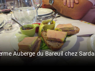 Ferme Auberge du Bareuil chez Sardant ouvert