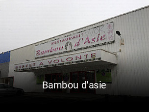 Bambou d'asie ouvert