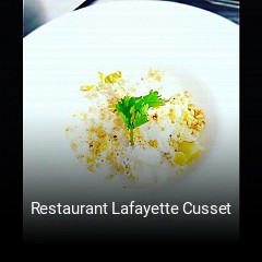 Restaurant Lafayette Cusset ouvert