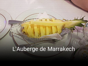 L'Auberge de Marrakech heures d'affaires