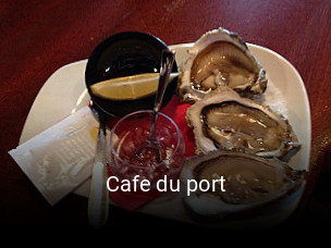 Cafe du port ouvert