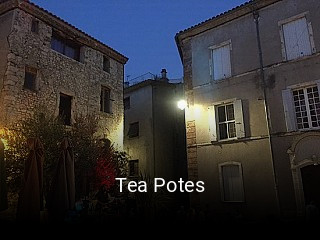 Tea Potes ouvert