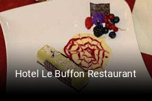 Hotel Le Buffon Restaurant heures d'ouverture