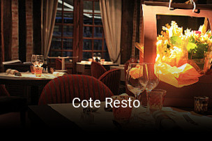 Cote Resto plan d'ouverture