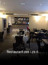 Restaurant des Lys d'Alsace ouvert