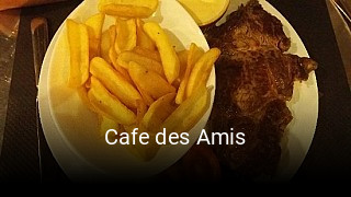 Cafe des Amis heures d'affaires