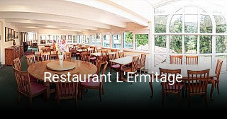 Restaurant L'Ermitage heures d'ouverture