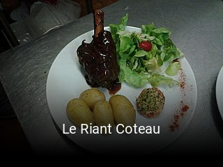 Le Riant Coteau plan d'ouverture