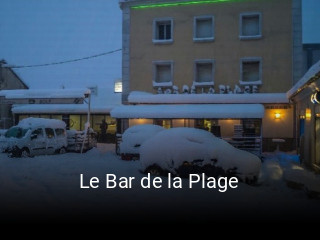 Le Bar de la Plage heures d'affaires