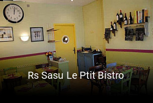 Rs Sasu Le Ptit Bistro ouvert