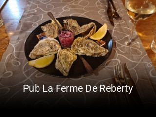 Pub La Ferme De Reberty ouvert